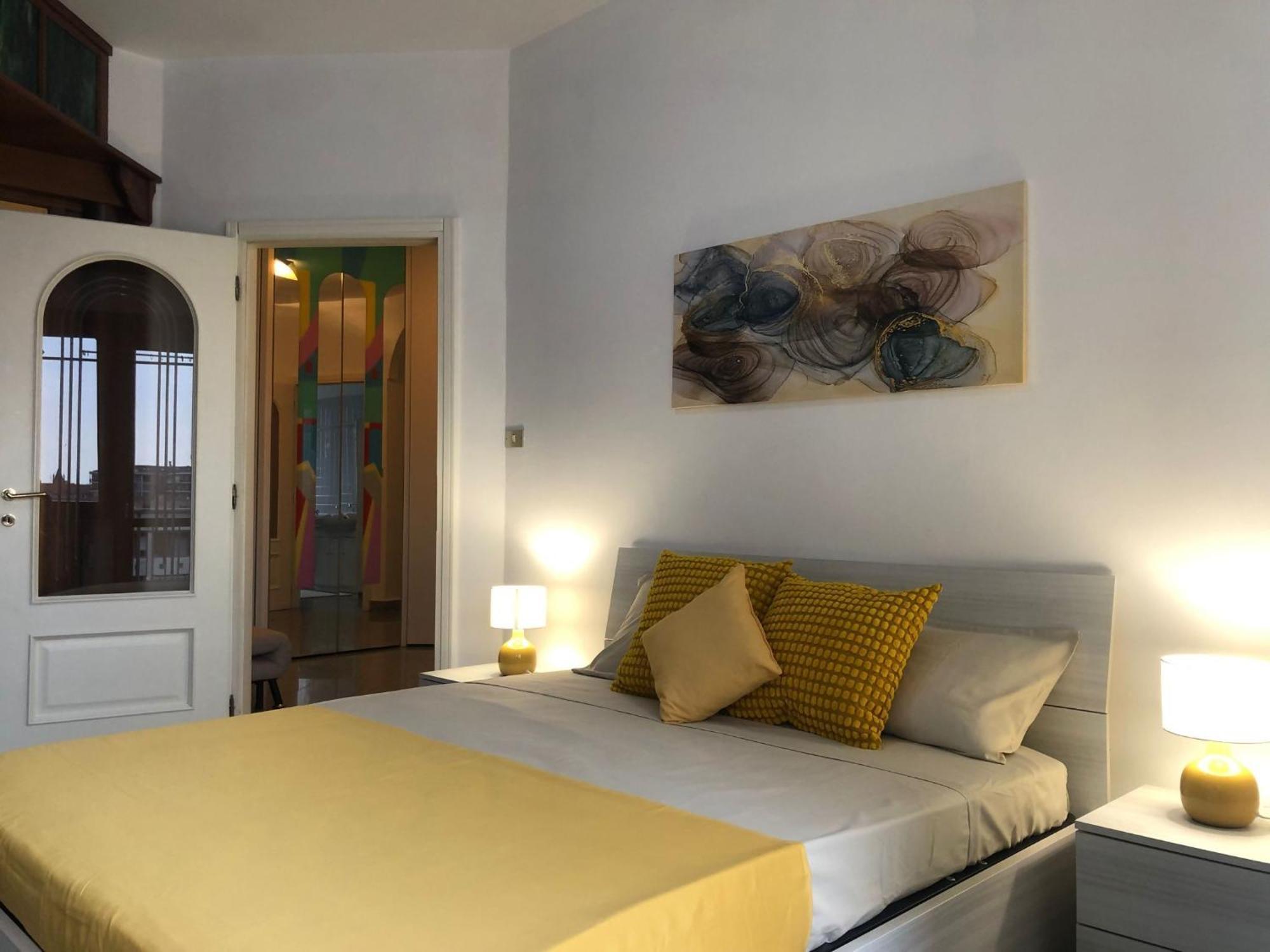 Metro Molinette Panoramico Con 6 Posti Letto Apartment Turin Bagian luar foto